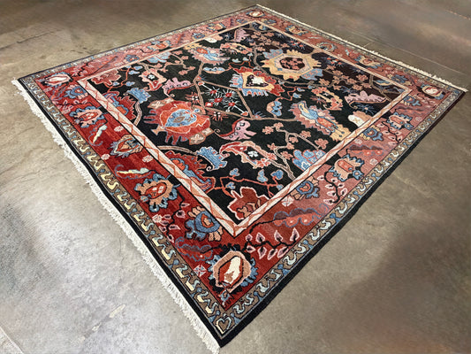 Hand-knotted Oushak Rug - 11’x12’
