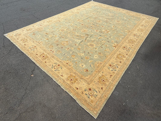 Hand-Knotted Oushak Rug - 13’x17’9”