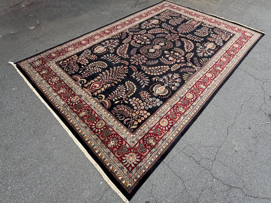 Hand-Knotted Oriental Sarouk Rug - 11’9”x18’