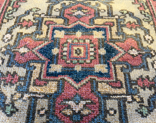 Hand-Knotted IndoHeriz Rug - 2’x3’