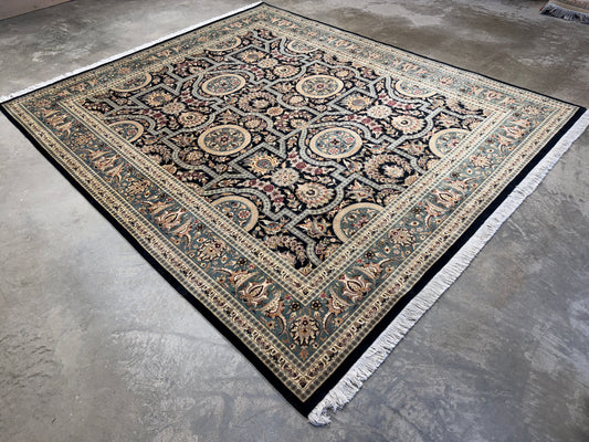 Hand-Knotted Oriental Rug - 8’3”x9’10”