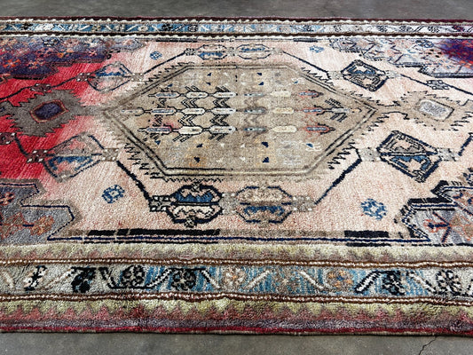 5'1" x 8'10" Hand-Knotted 100% Lamb Wool Carpet - Mousele Area Rug