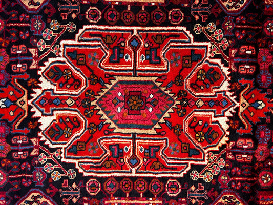 4'10" x 9'8" Hand-Knotted 100% Wool Carpet - Hamedane Area Rug