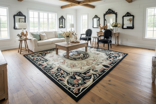 7’10”x9’6” Hand-Tufted 100% Wool Safavieh Area Rug - Carpet