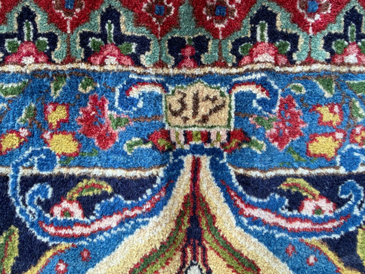 12’10x18’6” Hand-Knotted Persian Tabriz Rug - Signed Torabi