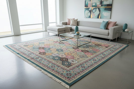 Hand-Knotted Oriental Rug - 12’x14’8”
