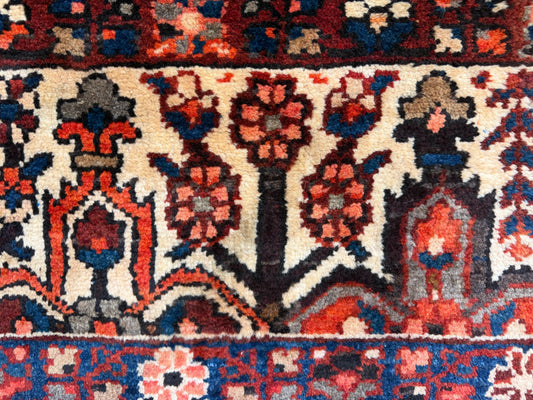 Hand-Knotted Persian Bakhtiari Rug - 9’11”x12’7”