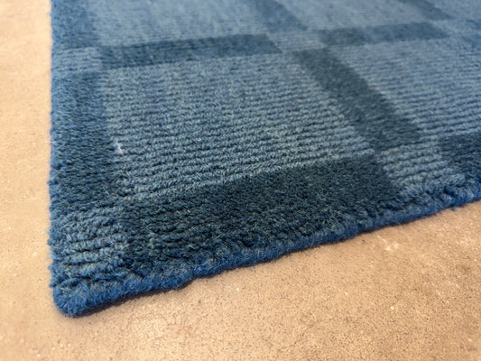 Hand-Knotted Carved Gabbeh Rug - 2’x3’