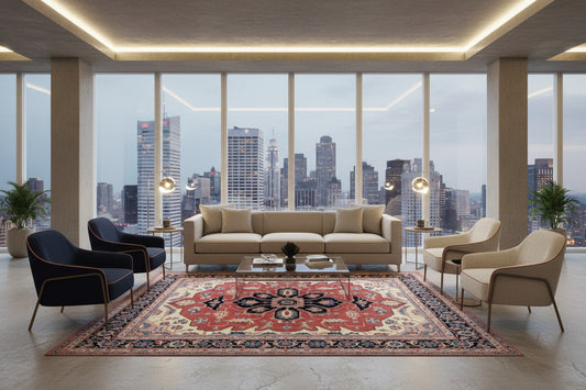 Hand-Knotted Oriental Rug - 8’x10’