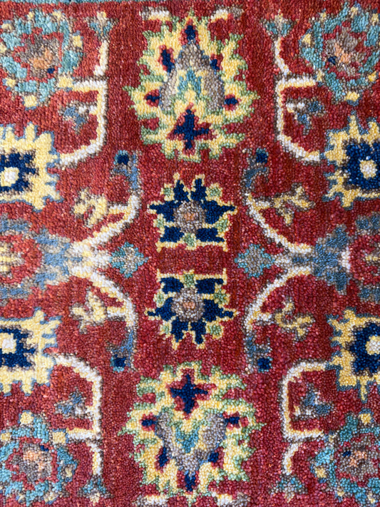 Hand-Knotted IndoHeriz Rug - 2’x3’
