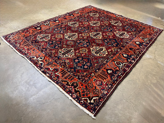 Hand-Knotted Persian Bakhtiari Rug - 10’x12’7”