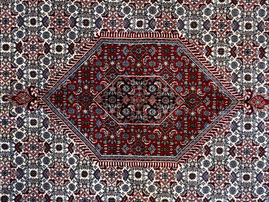 Hand-Knotted IndoBidjar Rug - 9’10”x14’