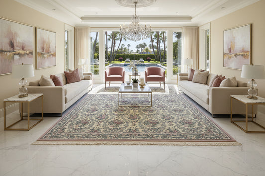 Hand-Knotted Oriental Rug - 12’x15’