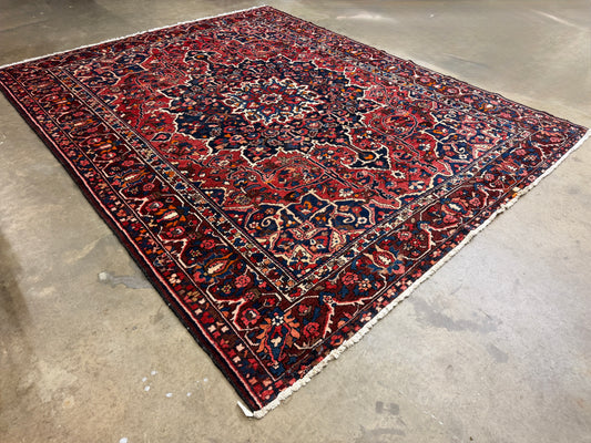 Hand-Knotted Persian Bakhtiari Rug - 10’x12’5”