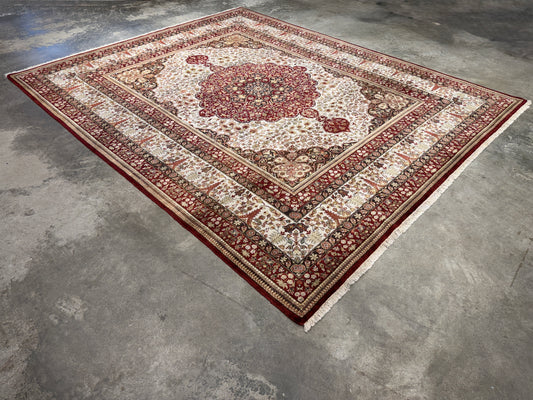 Hand-Knotted Oriental Rug - 8’x9’8”