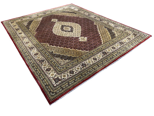Hand-Knotted IndoMahi Rug - 8’x10’