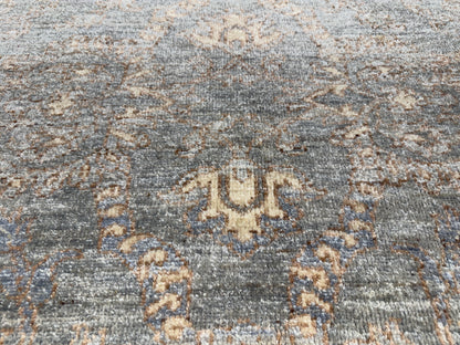 Hand-Knotted Oushak Rug - 8’1”x9’11”