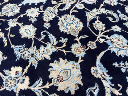 Hand-Knotted Persian Nain Rug - 10’x13’1”