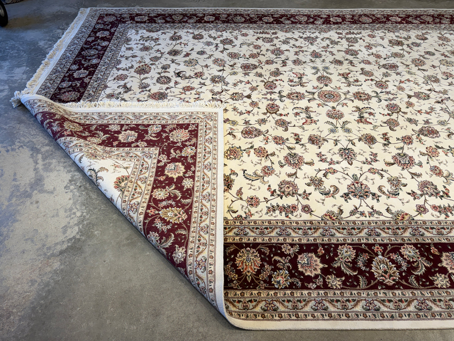 Hand-Knotted Oriental Rug - 10’x13’9”