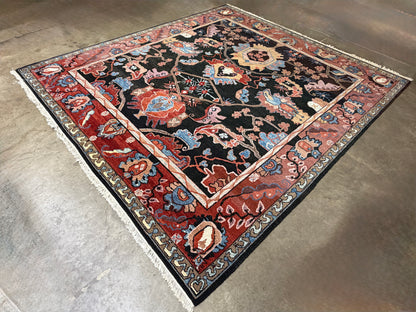 Hand-knotted Oushak Rug - 11’x12’