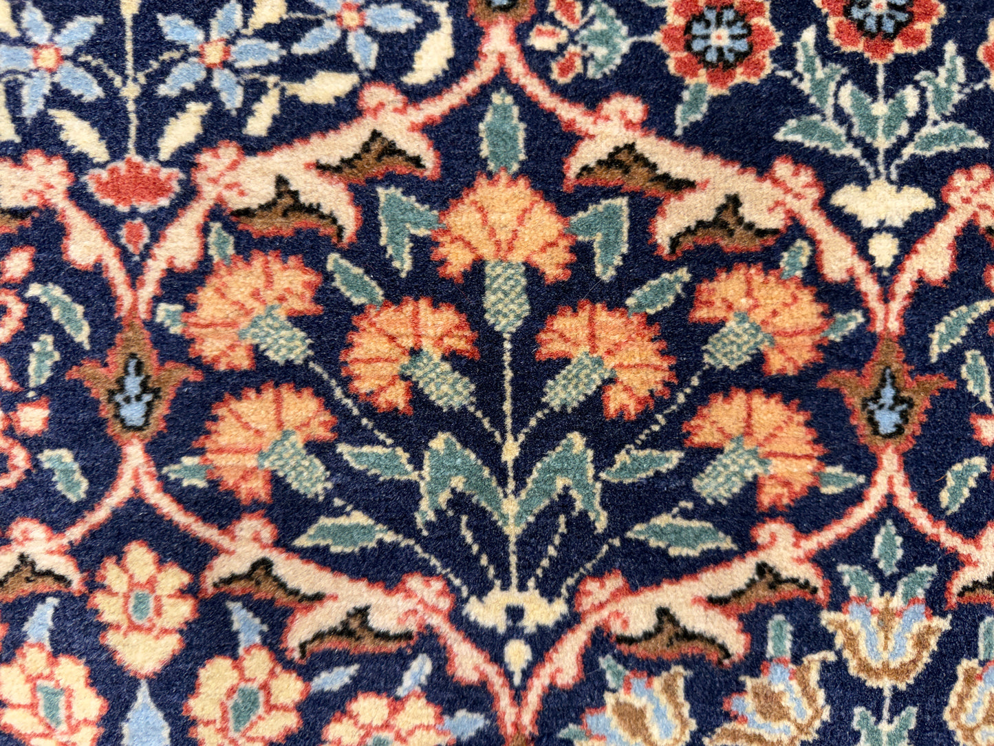 Hand-Knotted Hereke Rug - 6’8”x9’9”