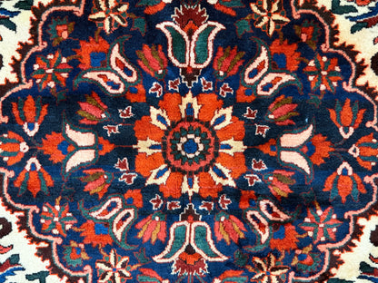 Hand-Knotted Persian Bakhtiari Rug - 8’8”x12’2”