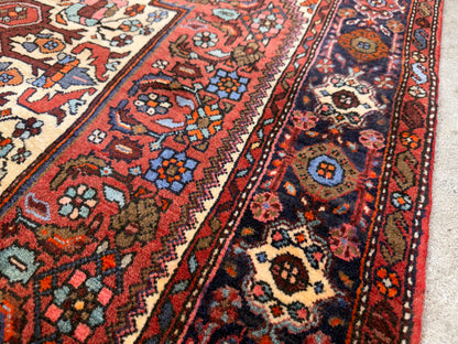 Hand-Knotted Persian Bidjar Gholtogh Rug - 4'3"x6'6"
