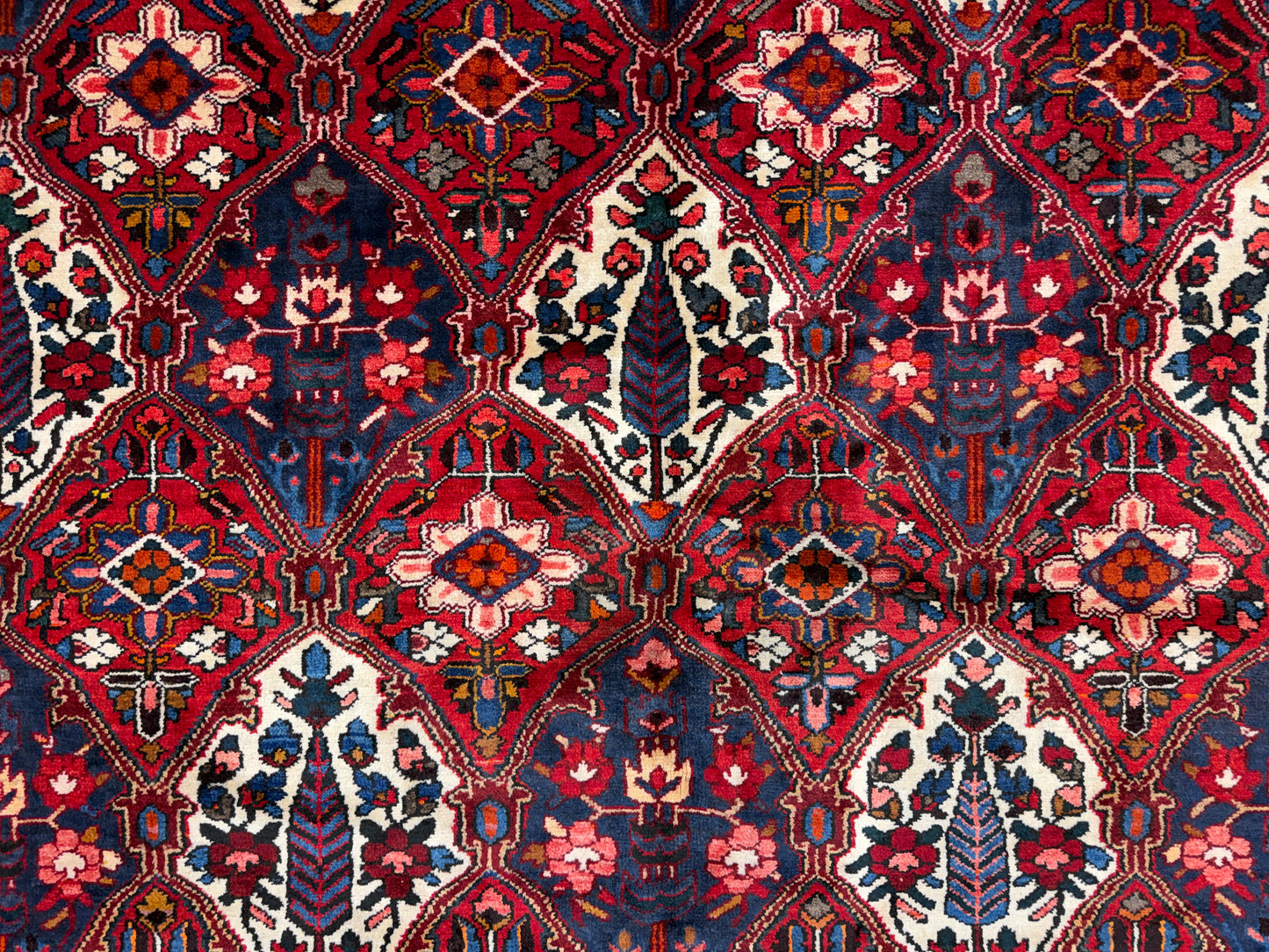 Hand-Knotted Persian Bakhtiari Rug - 10’2”x12’8”