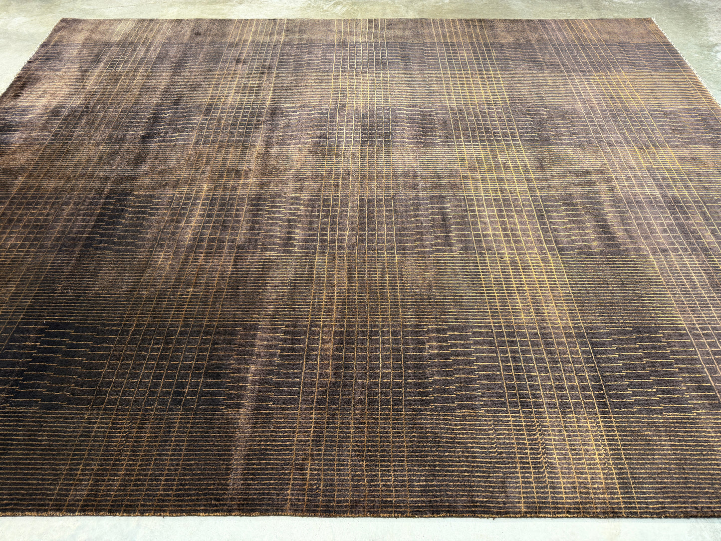 Hand-Knotted Contemporary Rug - 7’11”x10’