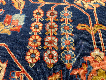Hand-Knotted Persian Heriz Rug - 7’9”x11’6”