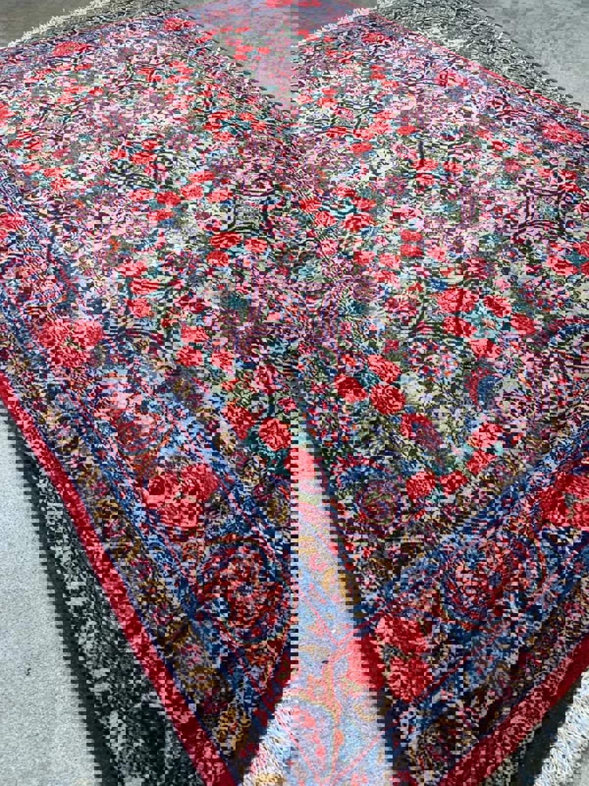 3'1'x4'11" Handmade Wool Persian Bidjar Rug