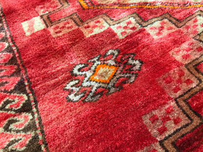 5’7”x10’7” Antique Hand-Knotted Wool Russian Kazak Oriental Rug 5x10 Handmade Carpet