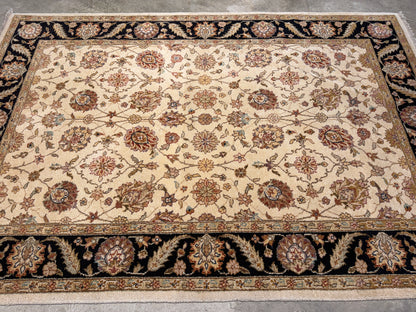 Hand-Knotted Pishawar Rug - 5’8”x8’3”