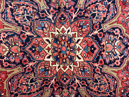 Hand-Knotted Persian Heriz Ahar Rug - 9’5”x12’3”