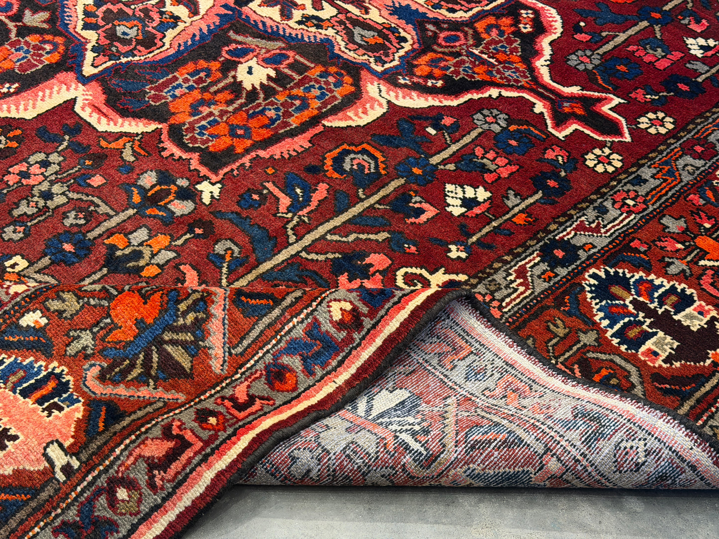 10’2”x13’ Hand-Knotted Persian Bakhtiari Area Rug