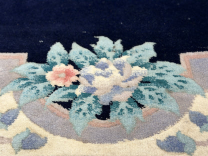 Hand-Knotted Art Deco Rug - 5’3”x8’5”