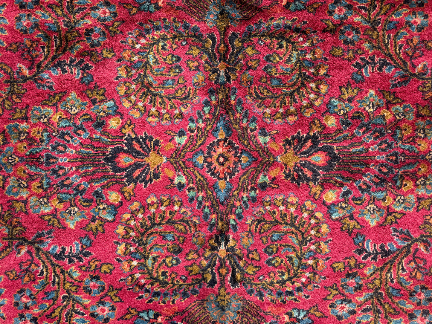 Hand-Knotted Persian Karastan Sarouk Rug - 9’x18’