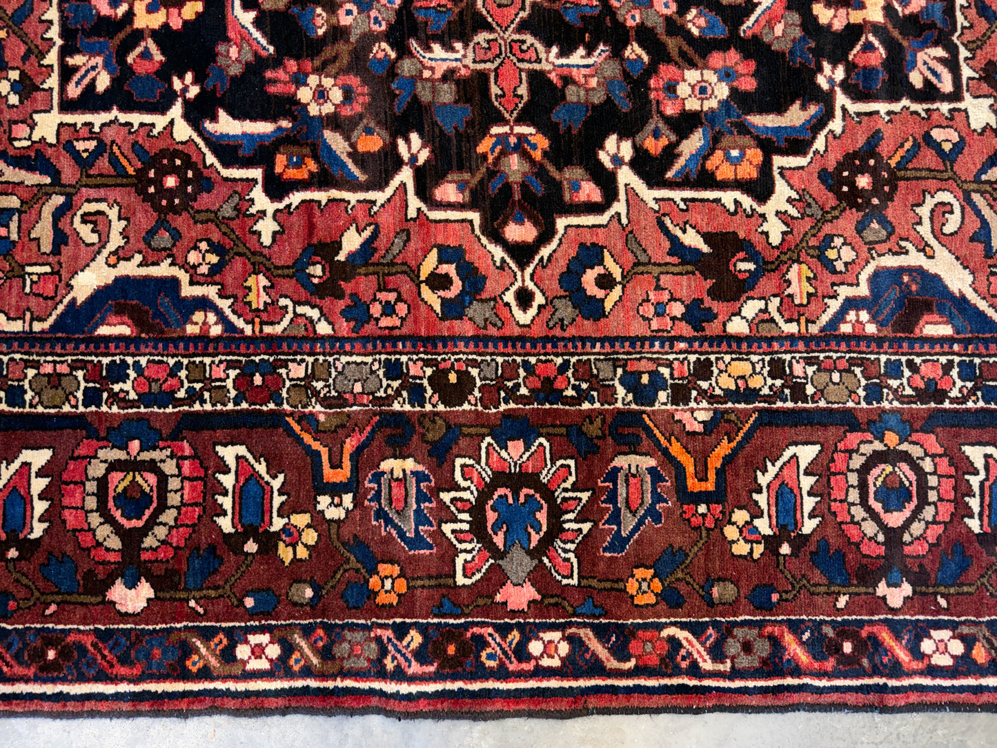 Hand-Knotted Persian Bakhtiari Rug - 10’2”x12’6”