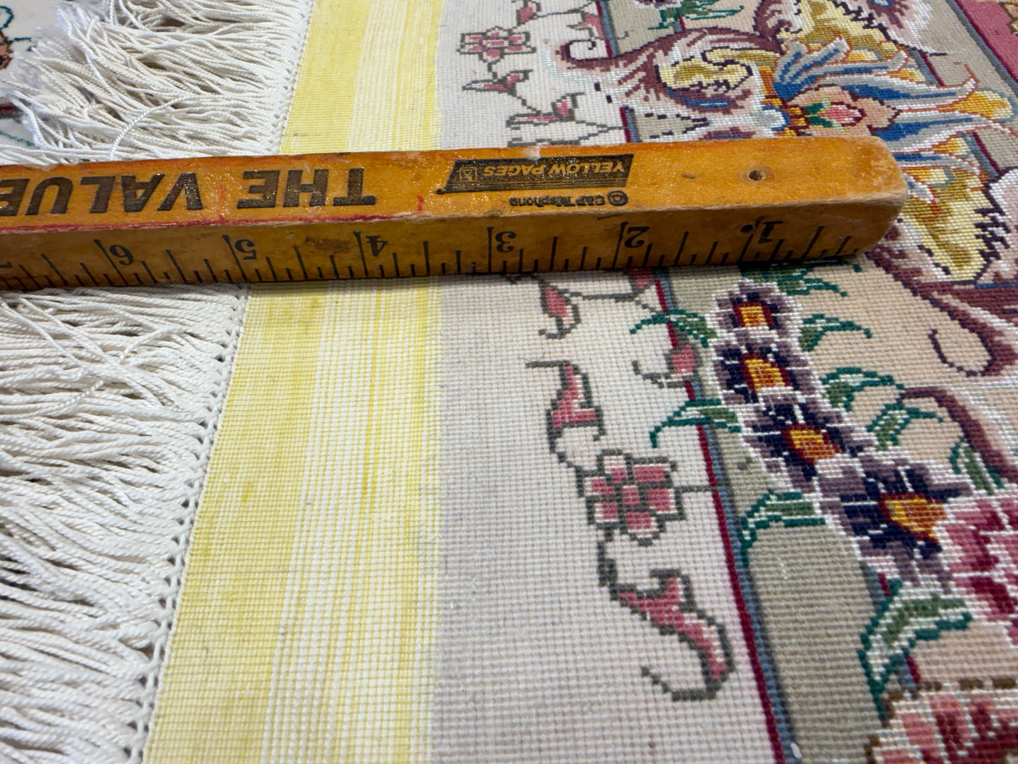 9’11”x13’6” Hand-Knotted 70 Raj Persian Tabriz Rug - Signed Aghajani