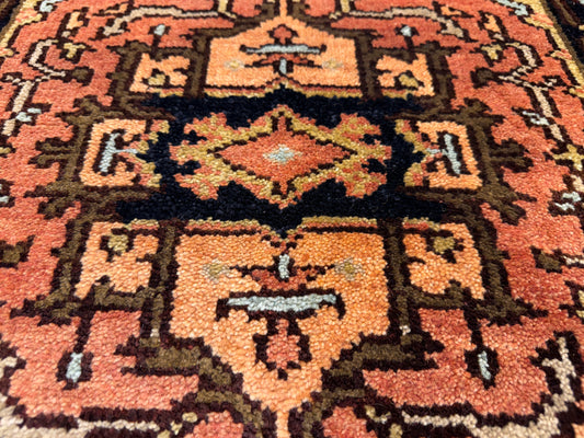 Hand-Knotted IndoHeriz Rug - 2’x3’