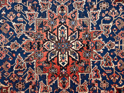 9’8”x12’6” Hand-Knotted Persian Bakhtiari Area Rug