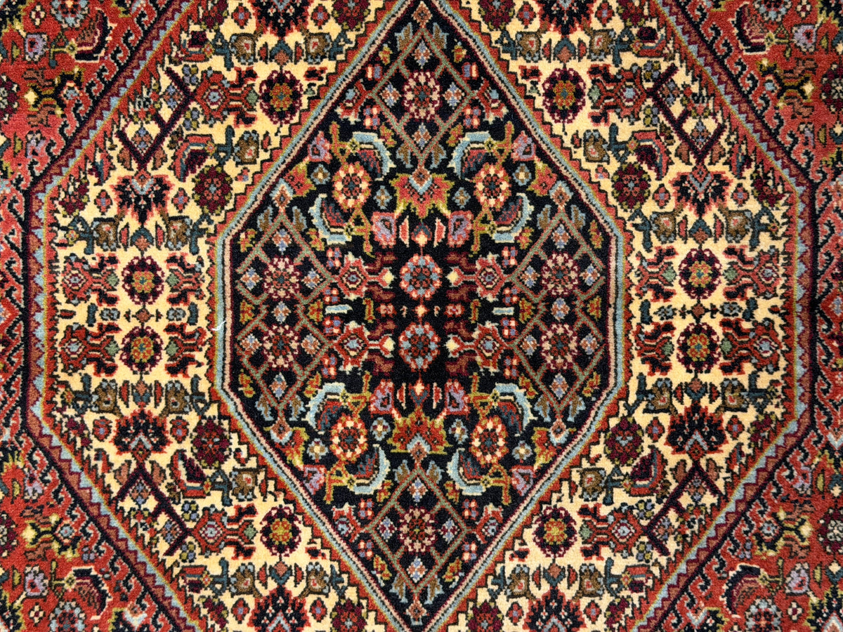 Hand-Knotted Persian Bidjar Rug - 3'8"x5'8"
