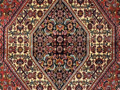 Hand-Knotted Persian Bidjar Rug - 3'8"x5'8"