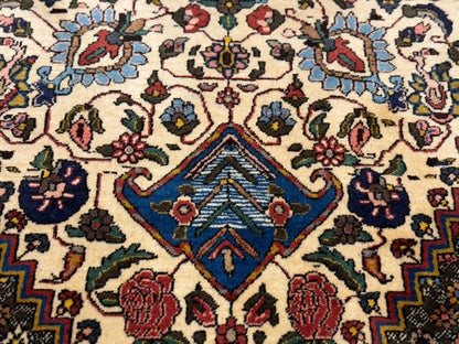 Hand-Knotted Persian Bakhtiari Rug - 6'6"x10'