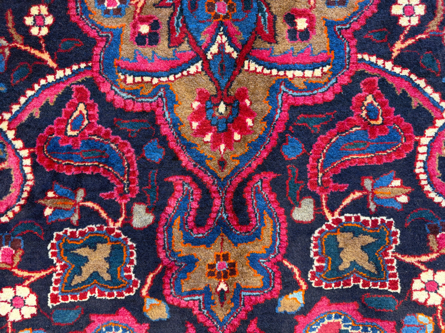 Hand-Knotted Persian Tabriz Rug - Signed - 10’x12’8”