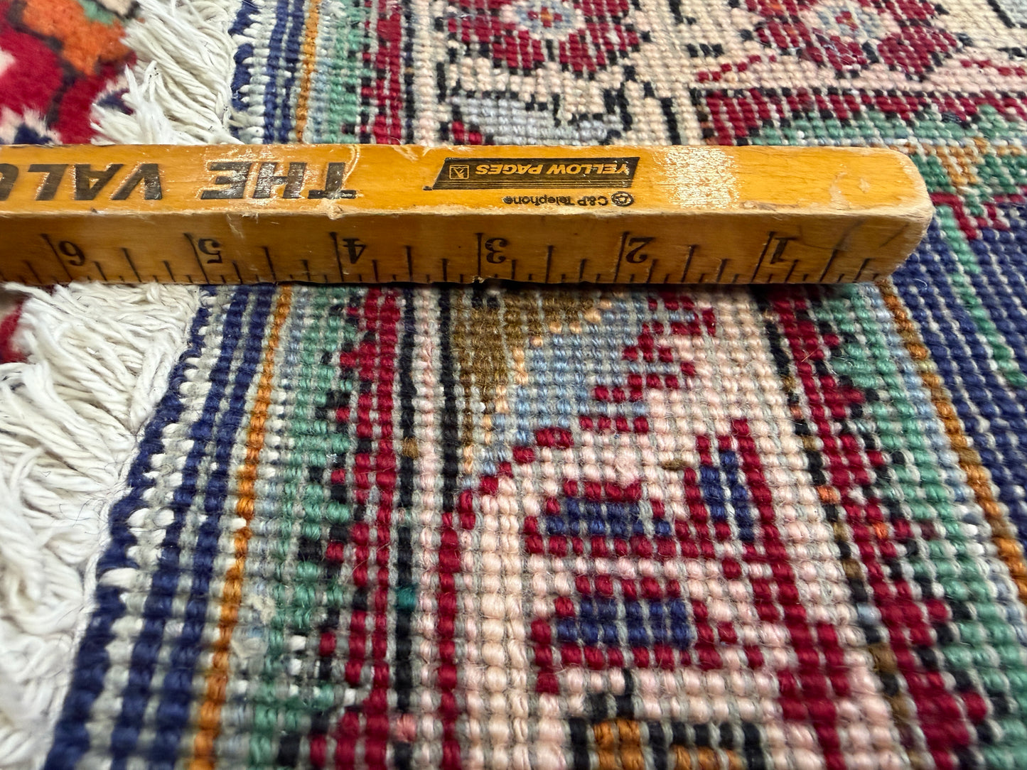 9’11”x13’3” Hand-Knotted Persian Tabriz Rug
