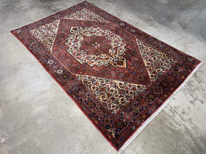 Hand-Knotted Persian Bidjar Gholtogh Rug - 4'3"x6'6"