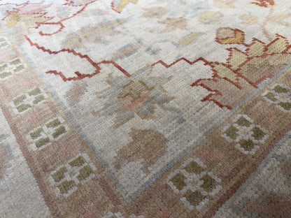 Hand-Knotted Oushak Rug - 8’1”x10’8”