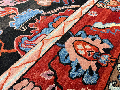 Hand-knotted Oushak Rug - 11’x12’