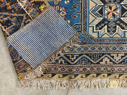 Antique Flatweave Soumak Rug - 8’6”x10’
